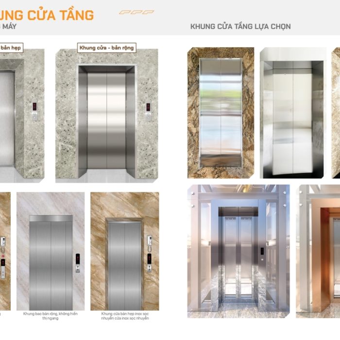 THANG MÁY CAO CẤP ĐỨC - Ý - KOREA - THÁI LAN TẠI T&T MILLENNIA