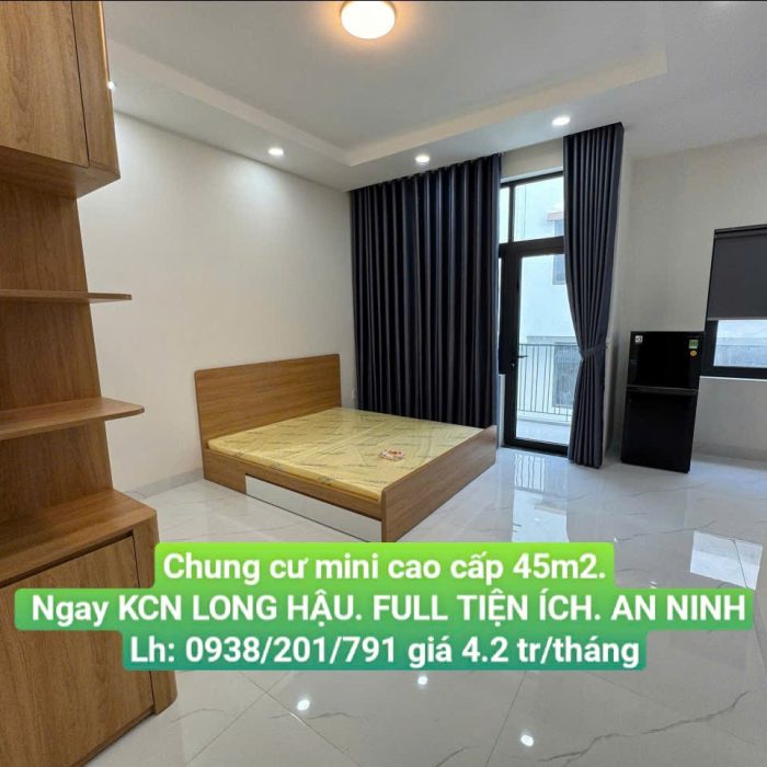 CHO THUÊ CHUNG CƯ MINI CĂN HỘ DV CẦN GIUỘC